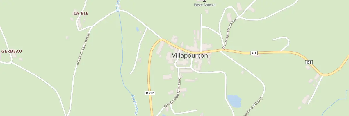 Plan du 6 Pl Saint Symphorien à Villapourçon