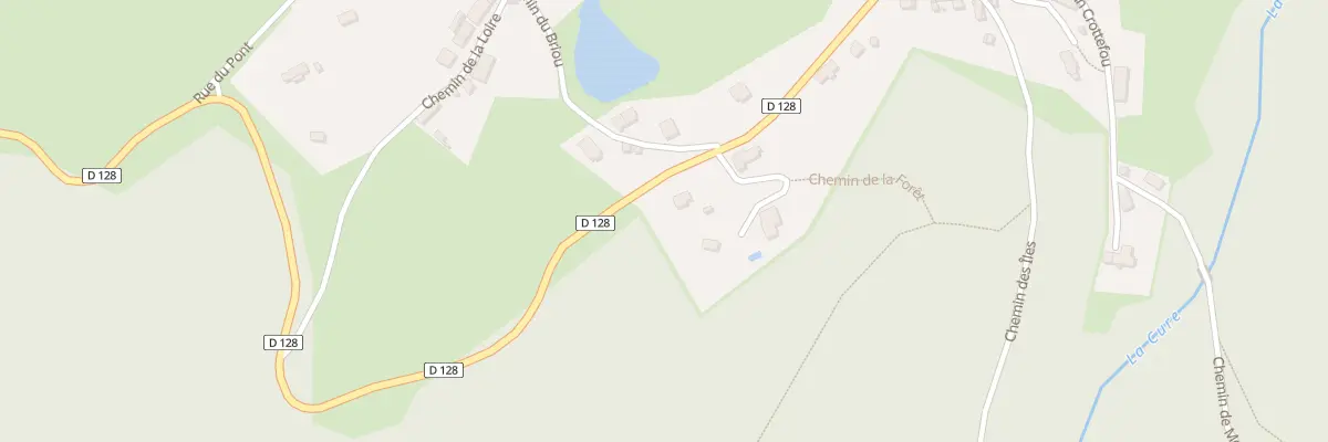 Plan du 2 Rte de Quarré Crottefou à Marigny-l’Église
