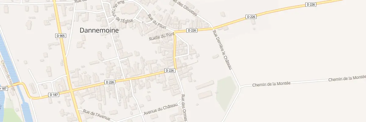 Plan du 4 Rue du Vau Leroy à Dannemoine