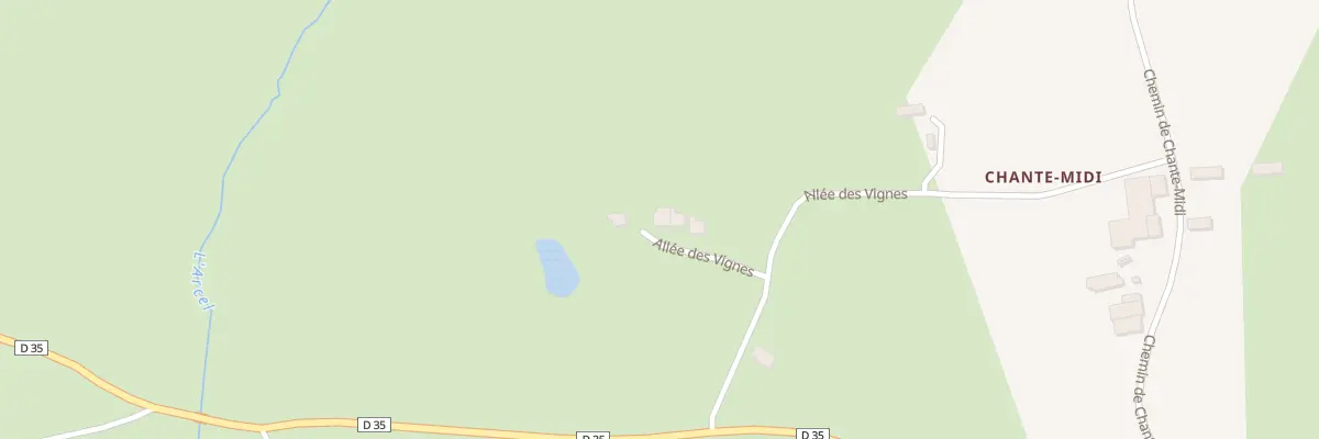 Plan du 91 All des Vignes à Vivans