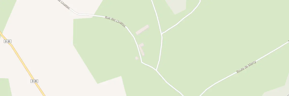 Plan du 332 Des Livattes à Cezay