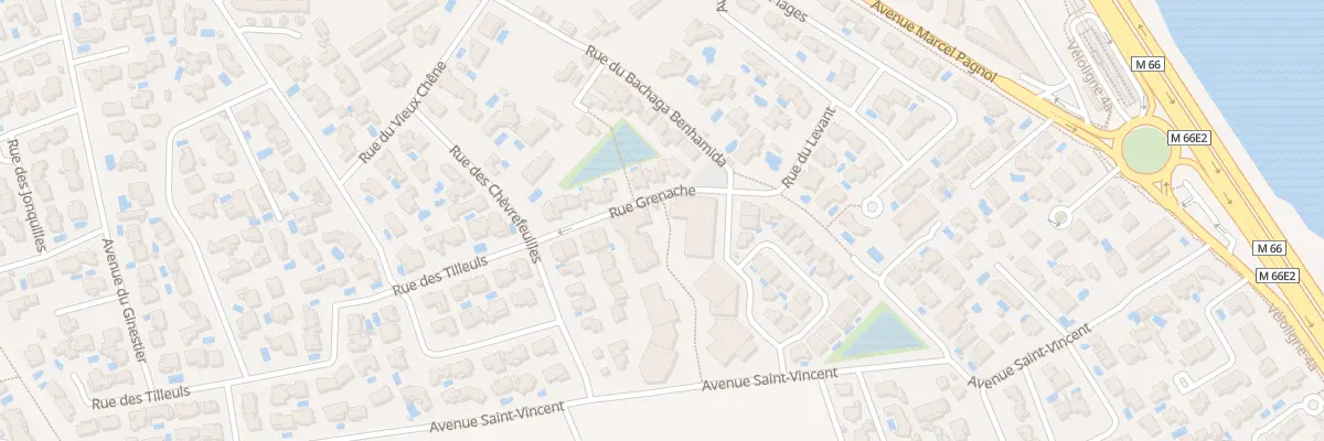 Plan du 30 Rue Grenache à Pérols