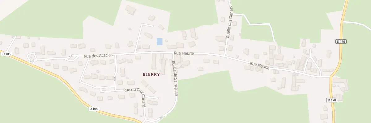 Plan du 12 Rue Fleurie à Sauvigny-le-Bois