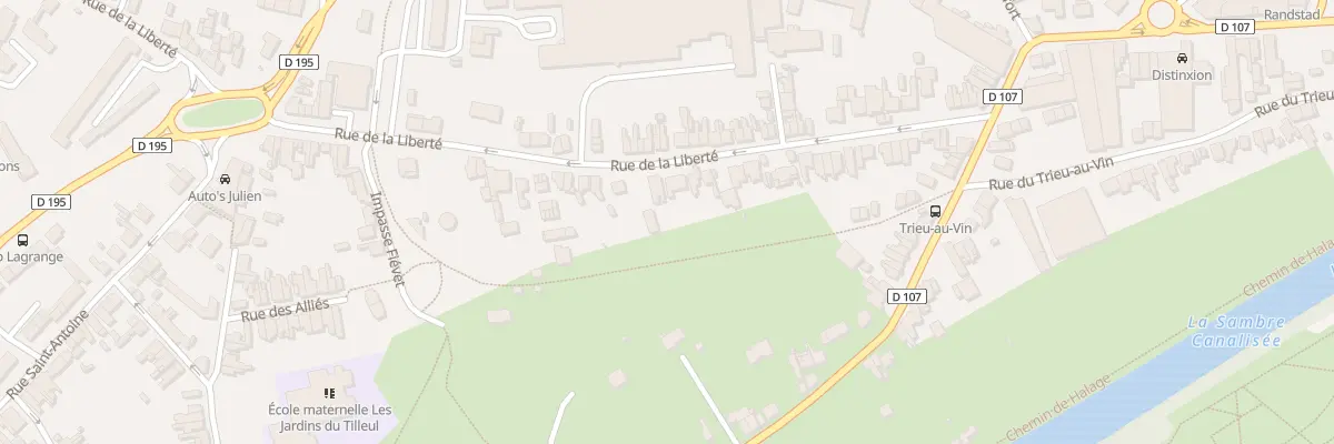 Plan du 39 Rue de la Liberté à Maubeuge