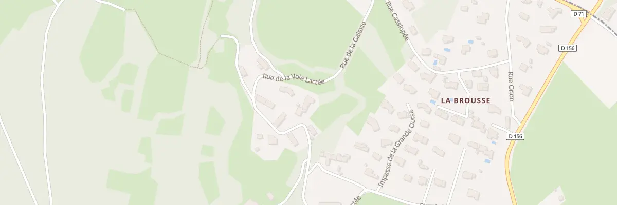 Plan du 5139A La Brousse à Chaspinhac