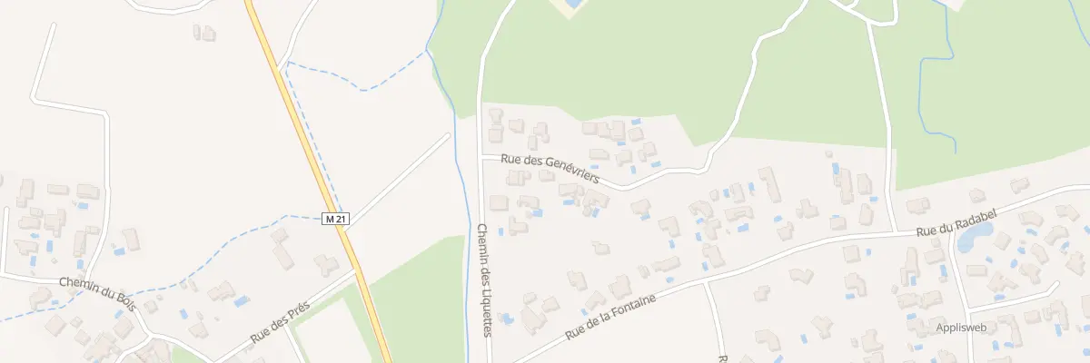 Plan du 2B Rue des Genevriers à Montaud