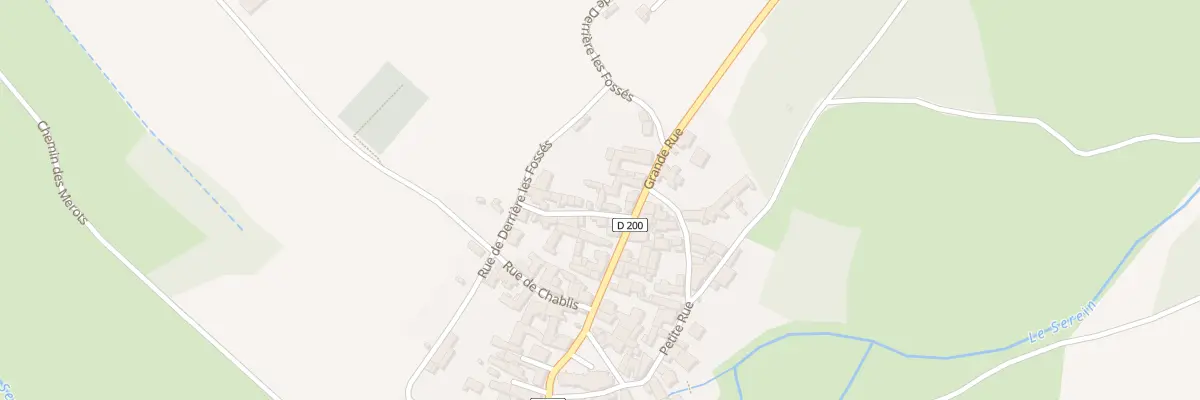Plan du 4 Rue du Caron à Annay-sur-Serein