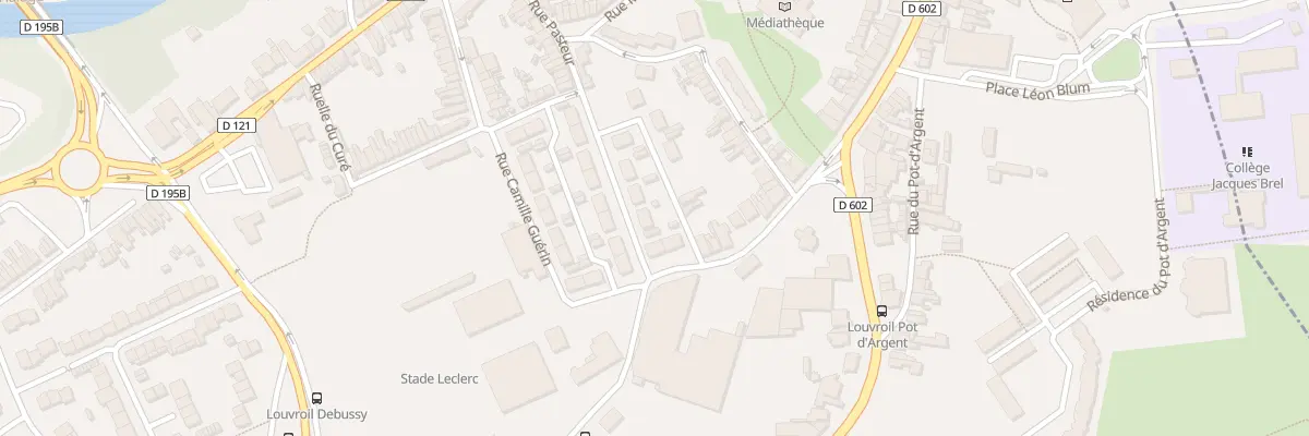 Plan du 39 Rue Pasteur à Louvroil