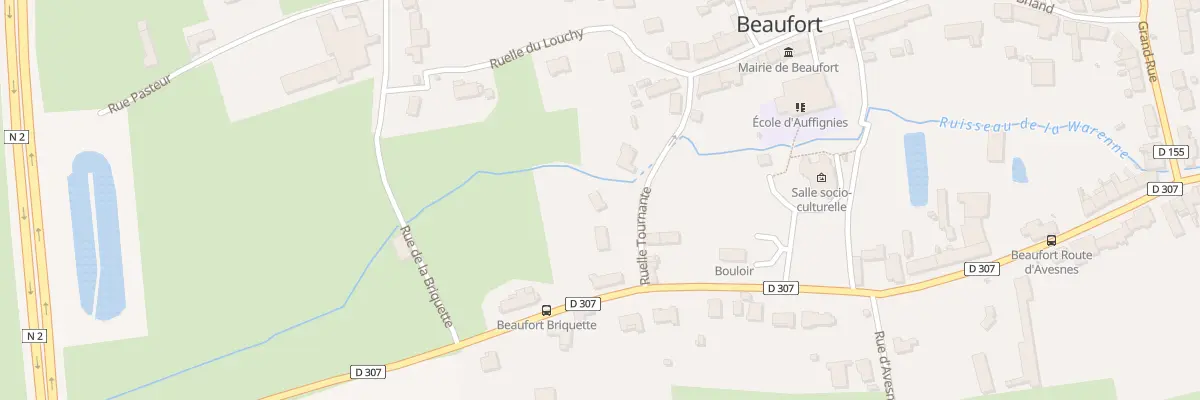 Plan du 18 Rle Tournante à Beaufort