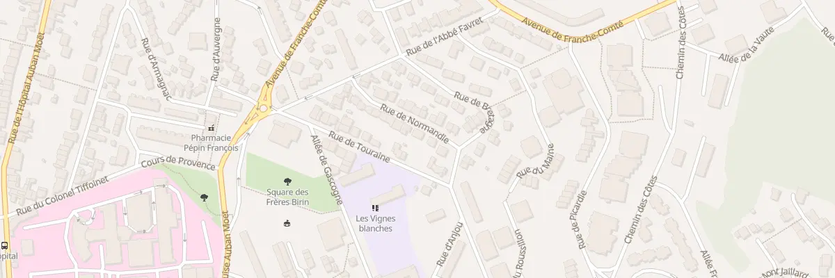 Plan du 18 Rue de Normandie à Épernay