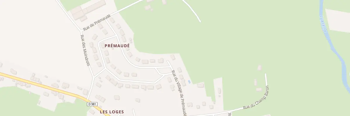Plan du 5 Rue du Village de Premaude à Luzy