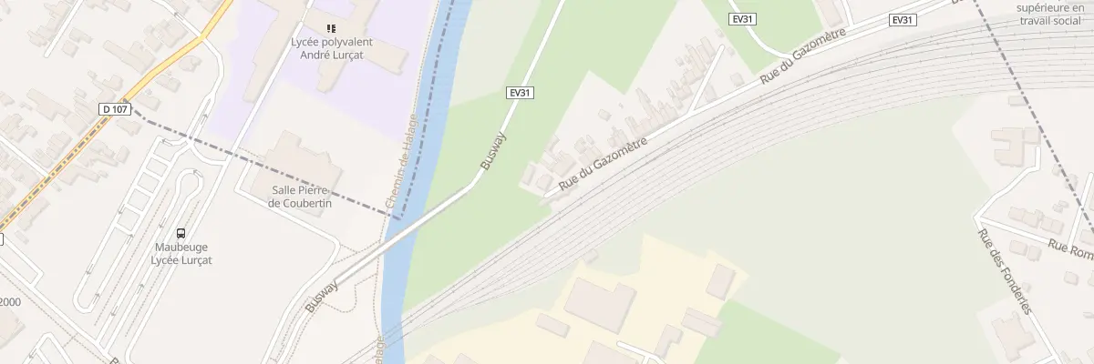 Plan du 64B Rue du Gazometre à Louvroil