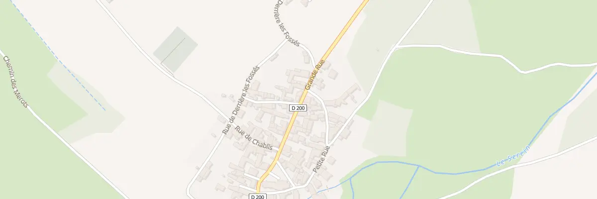 Plan du 39 Gr Grande Rue à Annay-sur-Serein