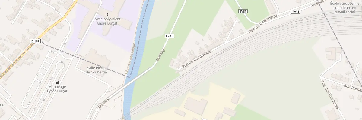 Plan du 62 Rue du Gazometre à Louvroil