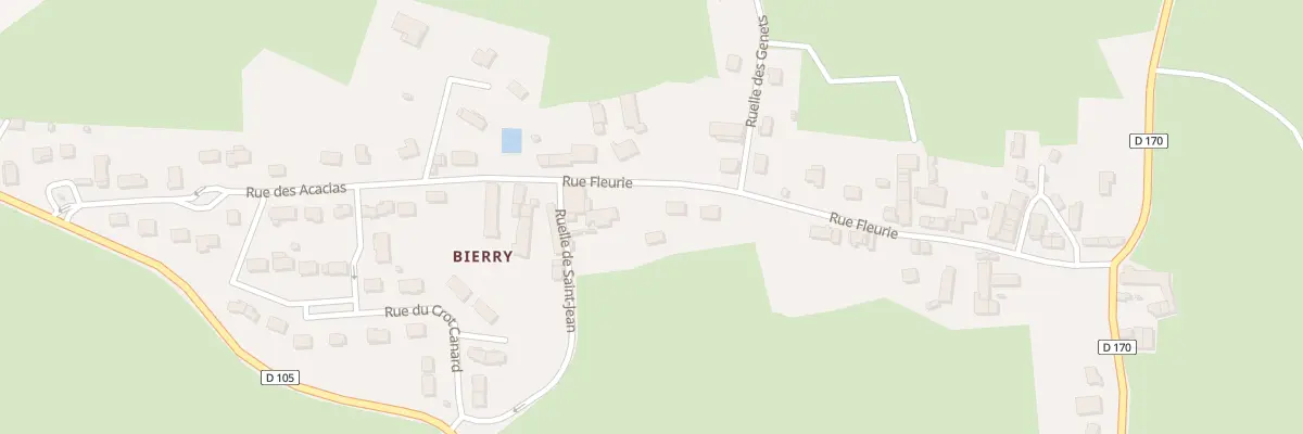 Plan du 14 Rue Fleurie à Sauvigny-le-Bois