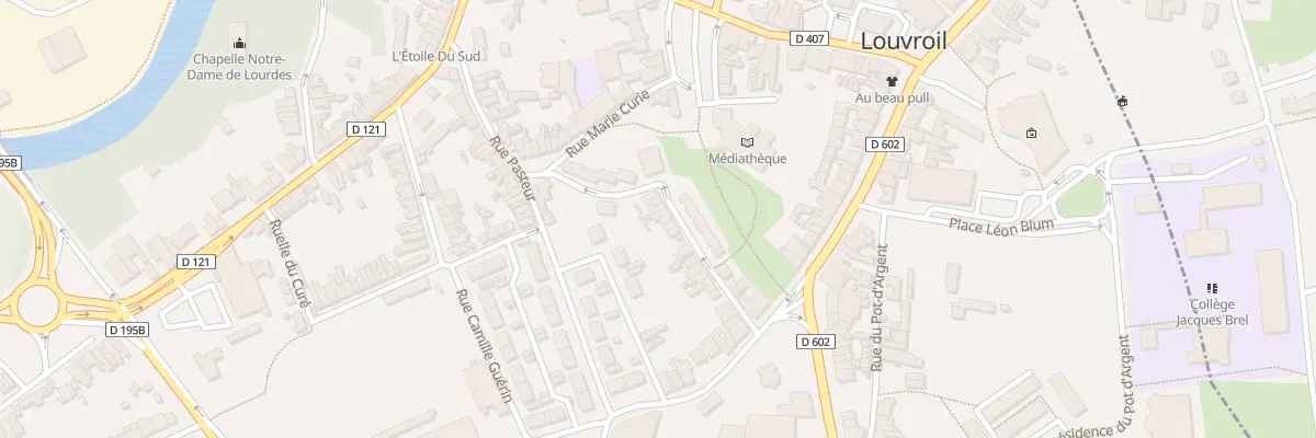 Plan du 23 Rue Jean Marie Gachot à Louvroil