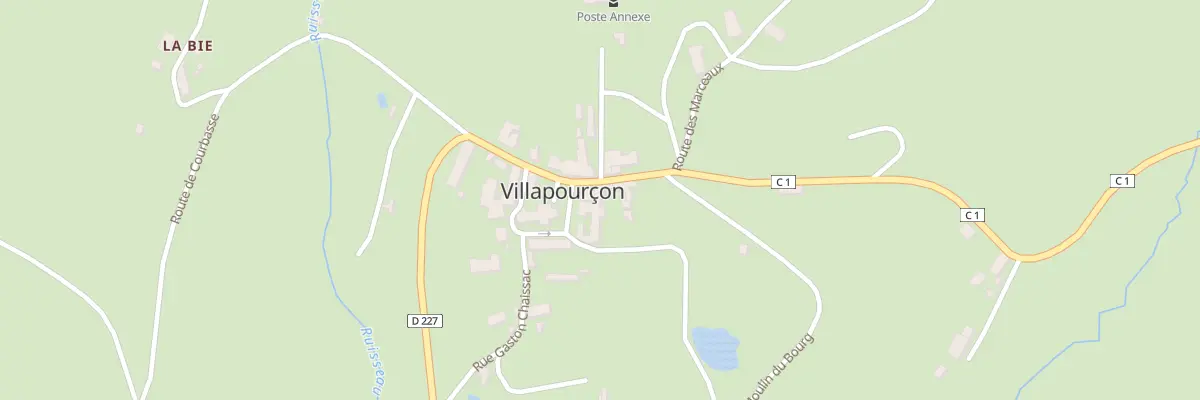Plan du 31 Rue Eugène Derangère à Villapourçon