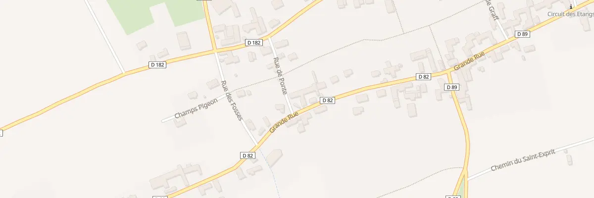 Plan du 36 Gr Grande Rue à Lignières