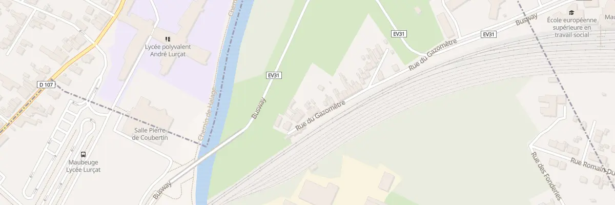 Plan du 54 Rue du Gazometre à Louvroil