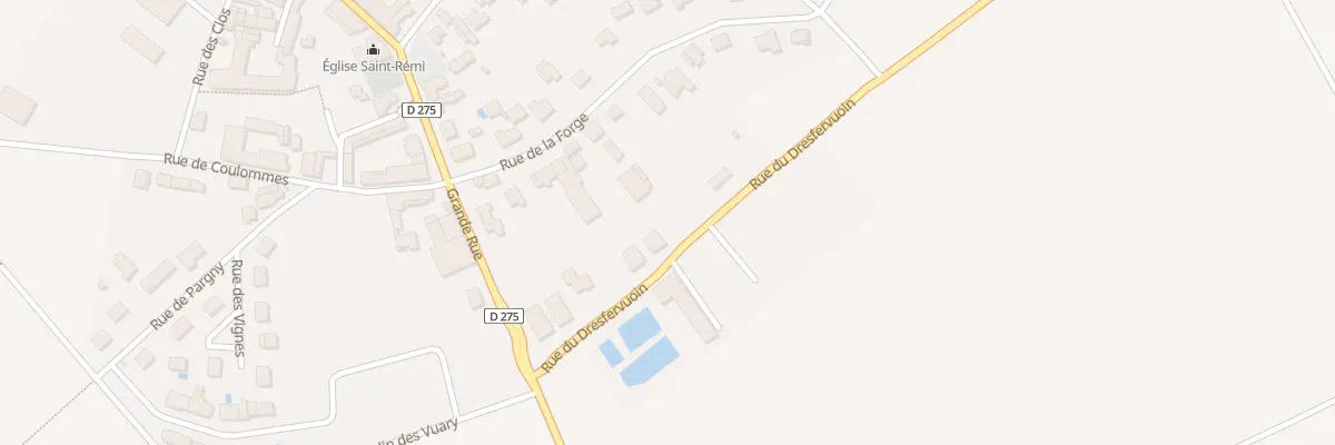 Plan du 15 Rue du Dresfervuoin à Ormes