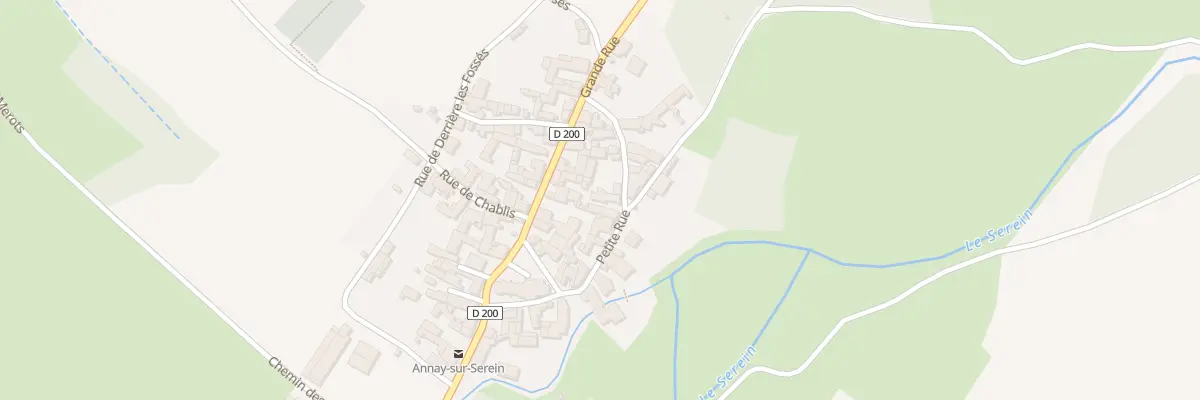 Plan du 13 Ptr Petite Rue à Annay-sur-Serein