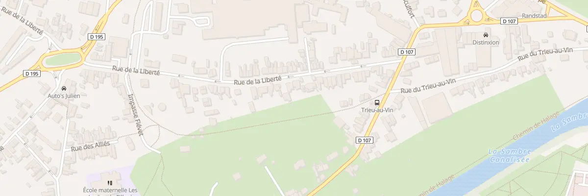 Plan du 27 Rue de la Liberté à Maubeuge