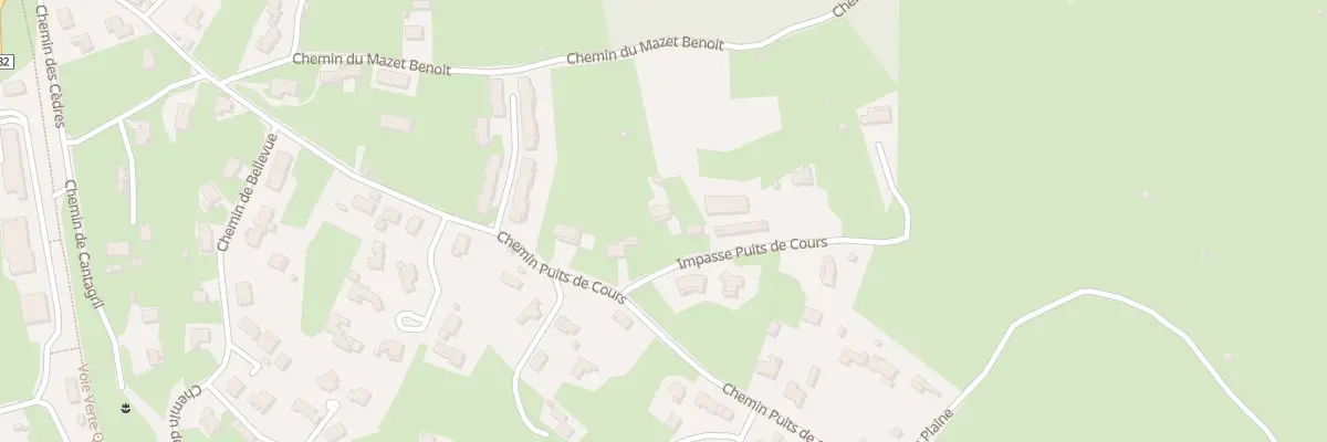Plan du 3 Imp Puits de Cours à Sauve