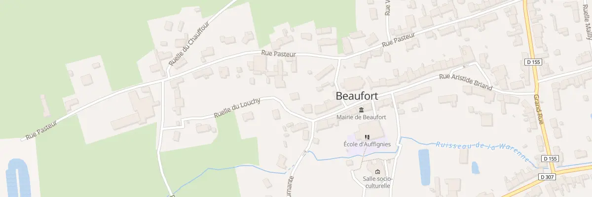 Plan du 2 Rle Louchy à Beaufort