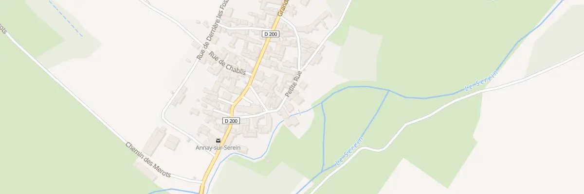 Plan du 14 Ptr Petite Rue à Annay-sur-Serein