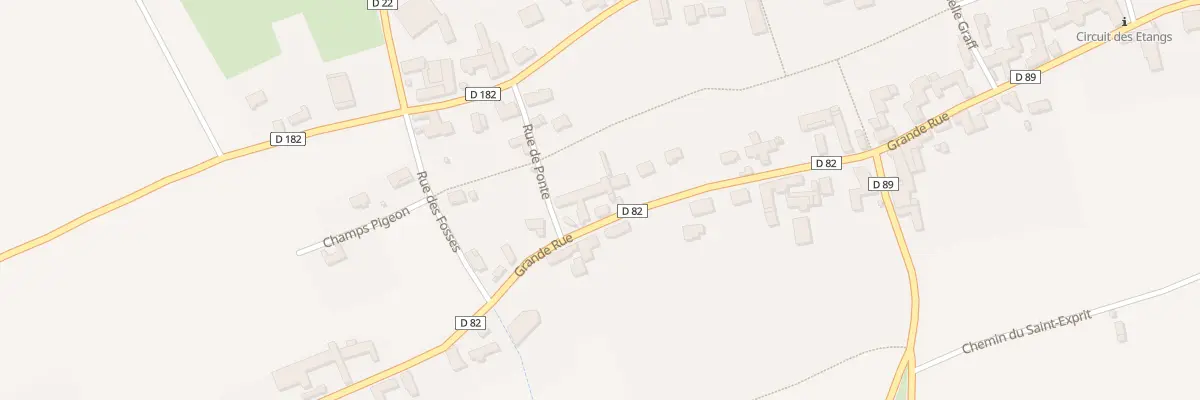 Plan du 34 Gr Grande Rue à Lignières