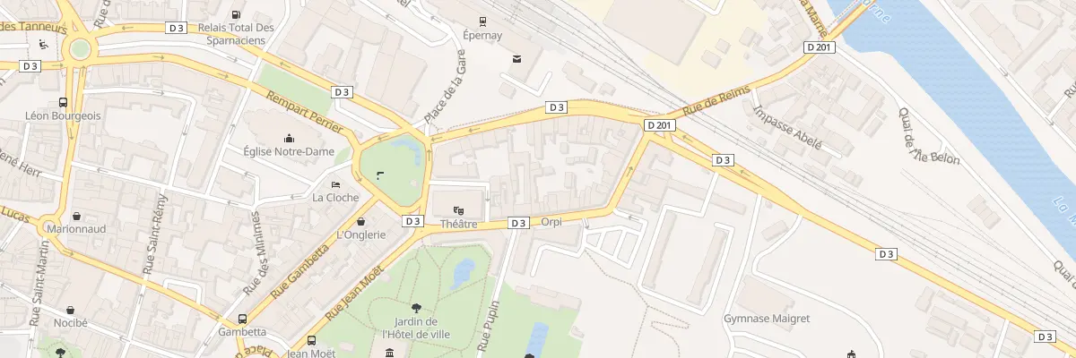 Plan du 9 Rue de Reims à Épernay