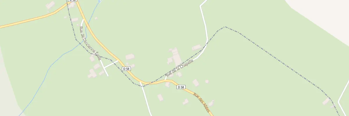Plan du 3 Rue de la Chapelle à Montigny-les-Monts