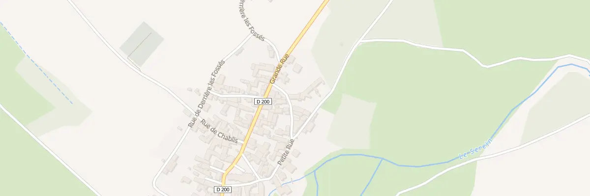 Plan du 22 Ptr Petite Rue à Annay-sur-Serein