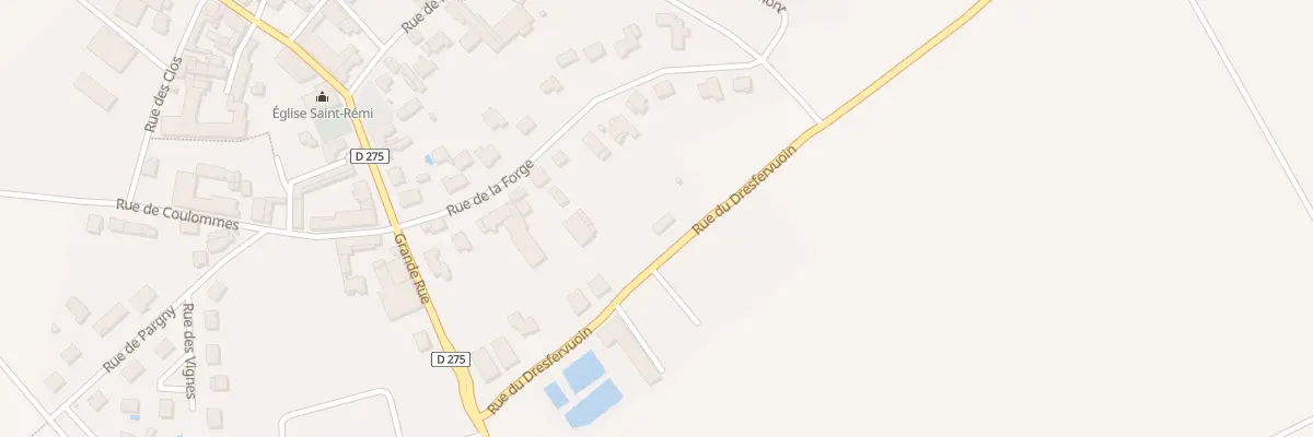 Plan du 14 Rue de la Forge à Ormes