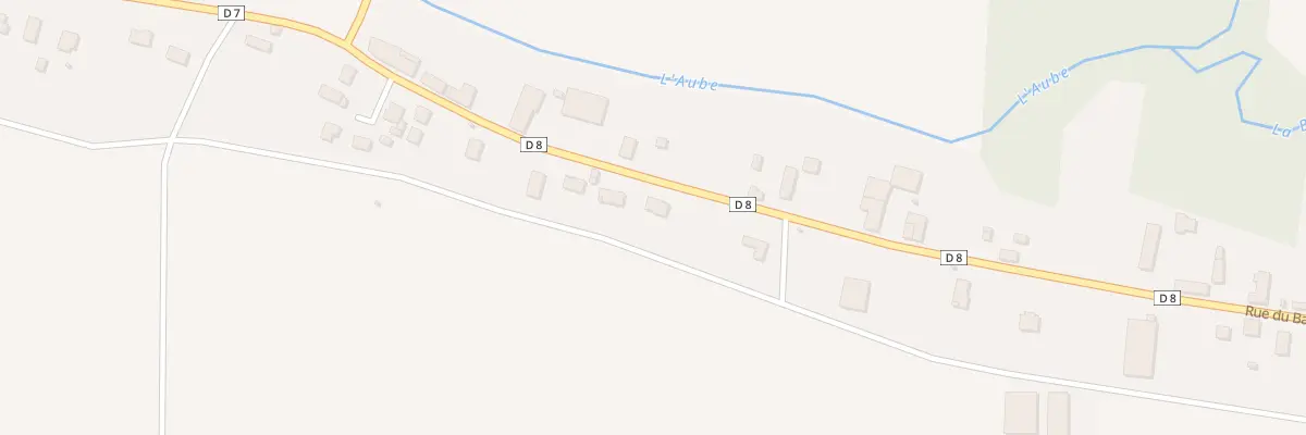 Plan du 43 Rue du Bac à Charny-le-Bachot