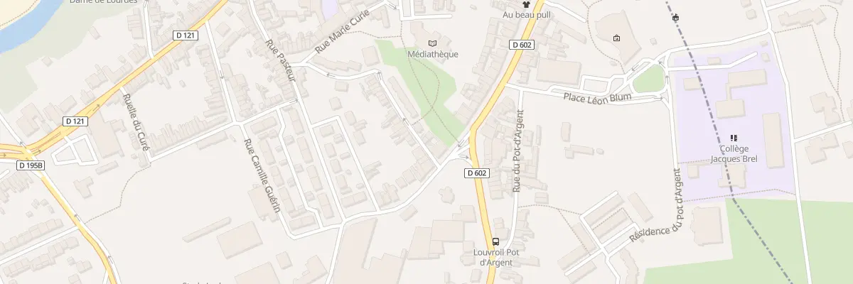 Plan du 2 Rue Jean Marie Gachot à Louvroil