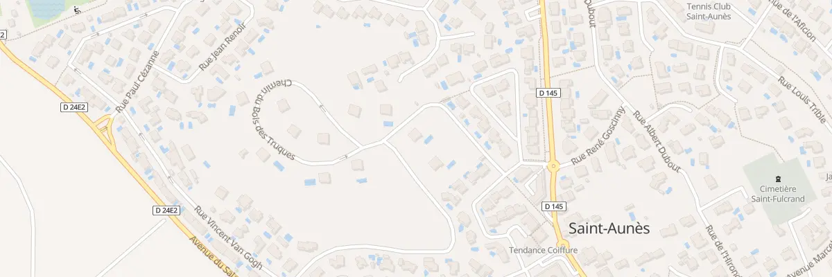 Plan du 5109 Les Truques à Saint-Aunès