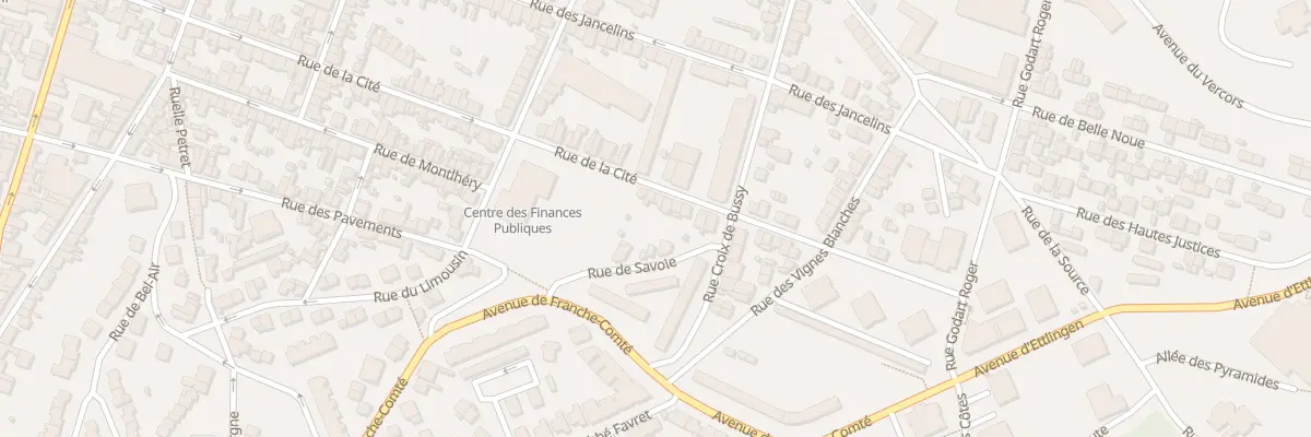 Plan du 74 Rue de la Cité à Épernay