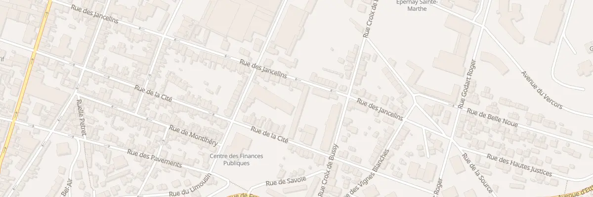 Plan du 146 Rue des Jancelins à Épernay