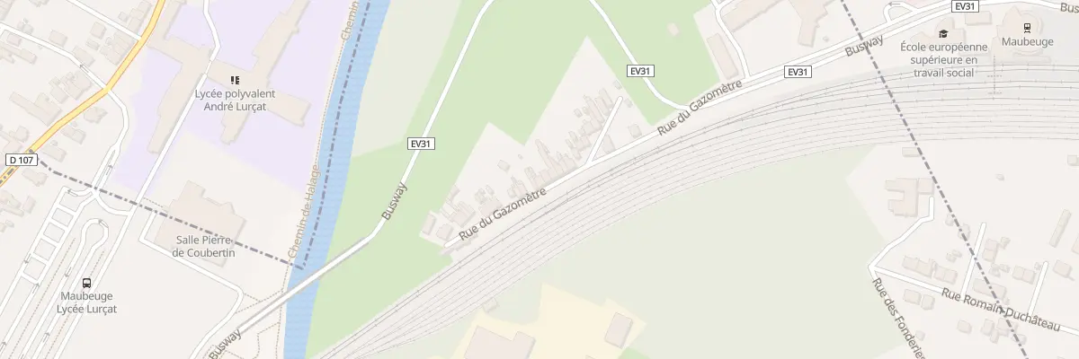 Plan du 44 Rue du Gazometre à Louvroil