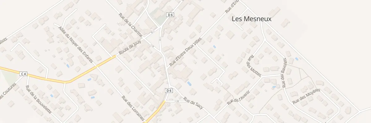Plan du 4 Rue d’Entre Deux Villes aux Mesneux