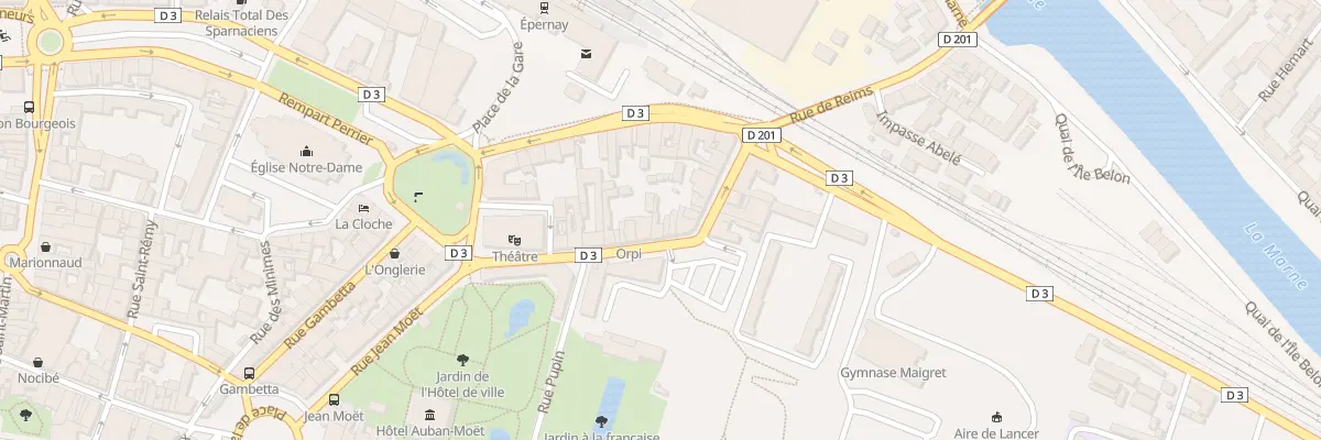 Plan du 15 Rue de Reims à Épernay