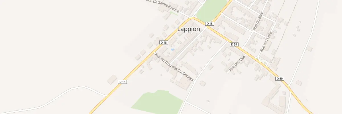 Plan du 12 Rue des Marlois à Lappion