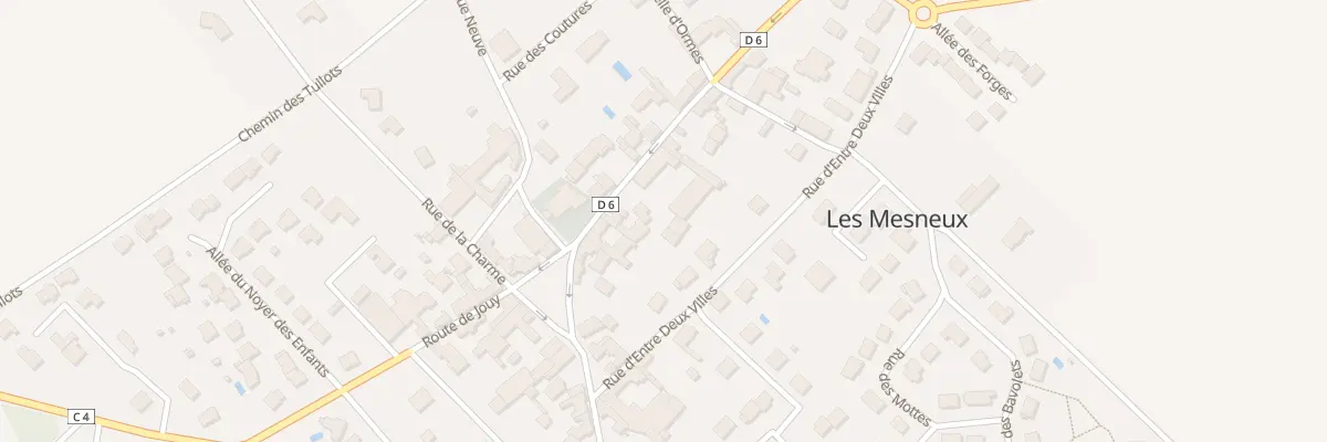 Plan du 8 Rue de Reims aux Mesneux