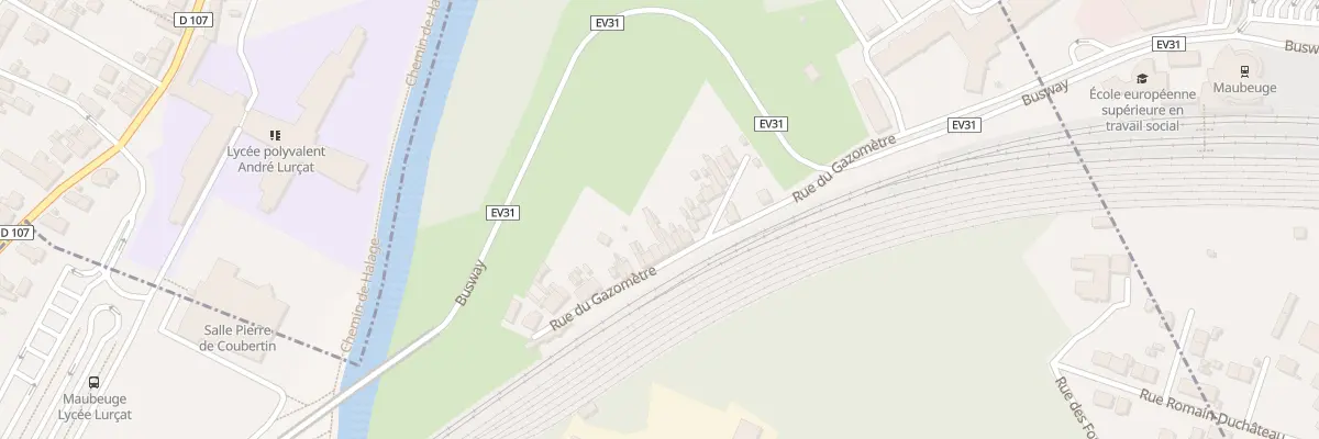 Plan du 38 Rue du Gazometre à Louvroil