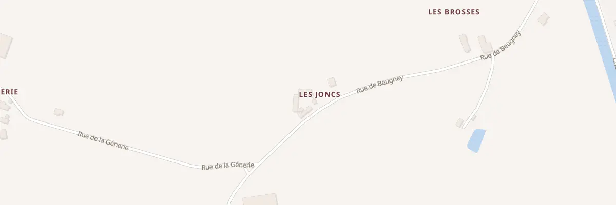 Plan du 12 Rue de Beugney à Chassenard