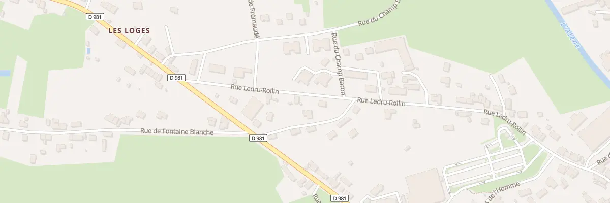Plan du 31 Rue Ledru-rollin à Luzy