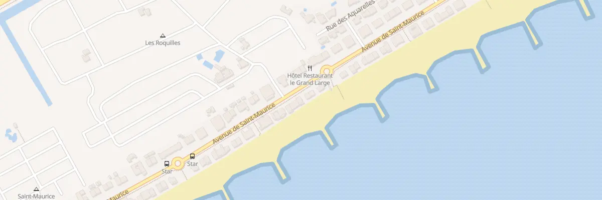 Plan du 250 Av Saint Maurice à Palavas-les-Flots