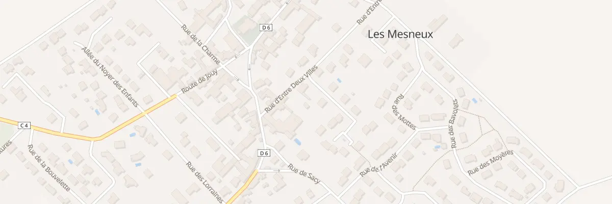 Plan du 4B Rue d’Entre Deux Villes aux Mesneux