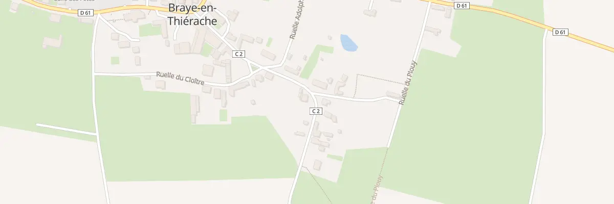Plan du 8 Rue de l’Abbaye à Braye-en-Thiérache
